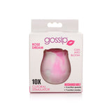 Curve Toys Gossip Cum Into Bloom Rechargeable Silicone Clitoral Stimulator Rose Dream Swirl - Royal Sins