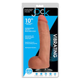 Curve Toys Jock 10 in. Vibrating Dildo with Balls & Suction Cup Beige - Royal Sins