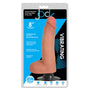 Curve Toys Jock 8 in. Vibrating Dildo with Balls & Suction Cup Beige - Royal Sins