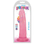 Curve Toys Lollicock Slim Stick 8 in. Dildo with Suction Cup Cherry Ice - Royal Sins