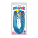 Curve Toys Lollicock Sweet Slim Double Dipper Dual Ended Dildo Berry - Royal Sins