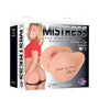 Curve Toys Mistress Perfect Fuck Maddie Missionary Vibrating Dual Entry Masturbator Beige - Royal Sins