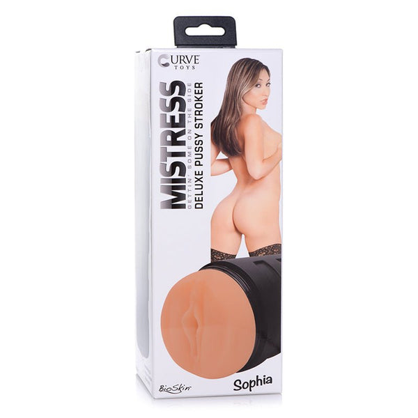 Curve Toys Mistress Sophia Deluxe Pussy Stroker Medium - Royal Sins
