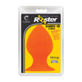 Curve Toys Rooster Daddy - O Large Silicone Anal Plug with Suction Cup Orange - Royal Sins
