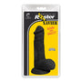Curve Toys Rooster Xavier 6.75 in. Dildo with Balls & Suction Cup Midnight - Royal Sins