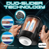 Cyber Milker Stroking & Vibrating Masturbator - Royal Sins