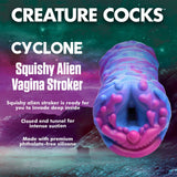 Cyclone Squishy Alien Vagina Stroker - Royal Sins