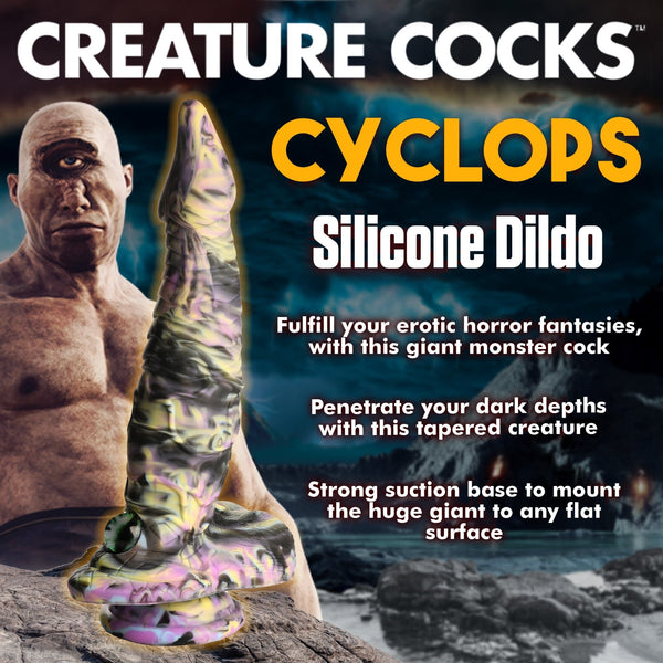 Cyclops Monster Silicone Dildo - Royal Sins