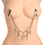 Daggers Double Chain Nipple Clamps - Royal Sins