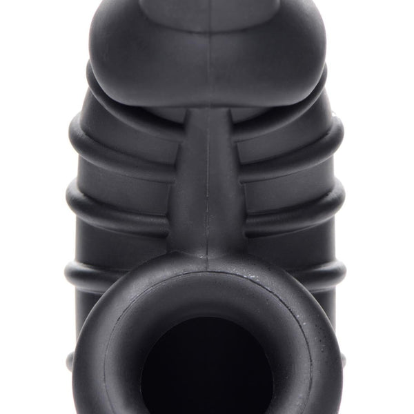 Dark Chamber Silicone Chastity Cage - Royal Sins