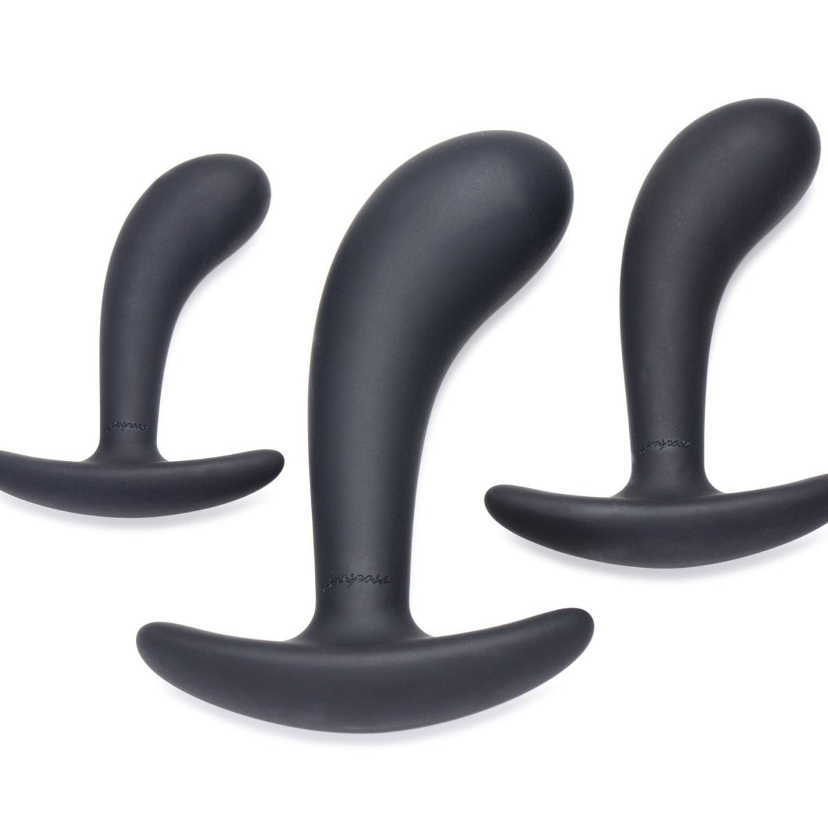 Dark Delights 3 Piece Curved Anal Trainer Set - Royal Sins