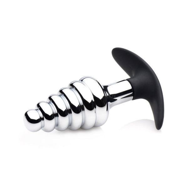 Dark Hive Metal & Silicone Anal Plug - Royal Sins