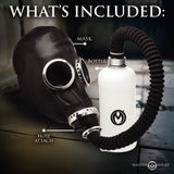 Dark Inhaler Gas Mask with Bottle - Royal Sins