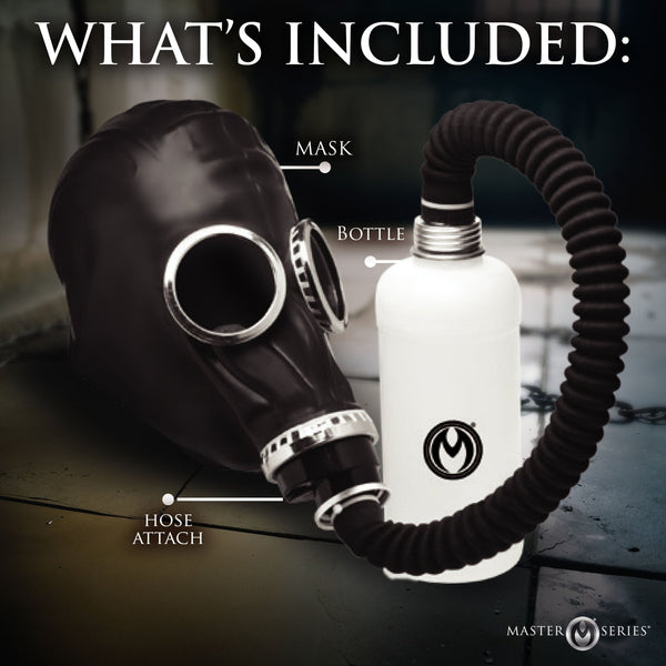 Dark Inhaler Gas Mask with Bottle - Royal Sins