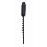 Dark Rod Vibrating Beaded Silicone Sound - Royal Sins