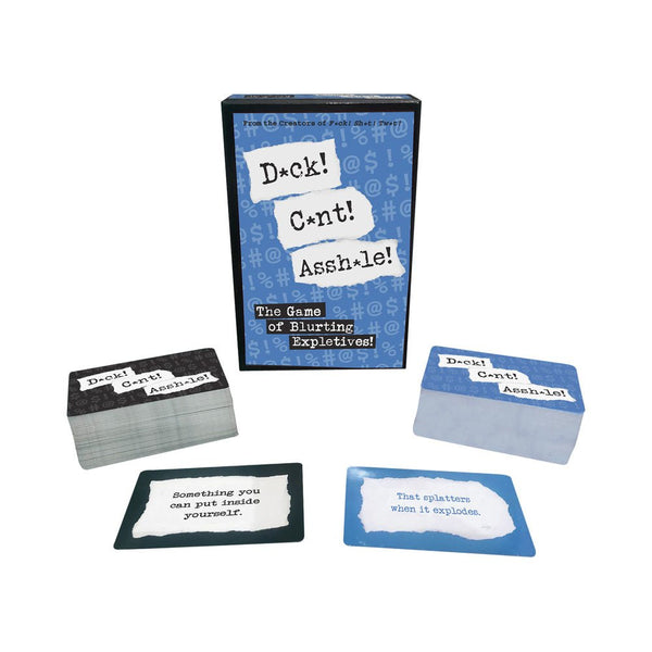 D*ck! C*nt! Assh*le! Card Game - Royal Sins