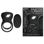 Decadence Shafter Shock E - Stim Cock Ring Black - Royal Sins