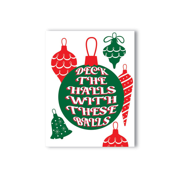Deck the Halls with These Balls Naughty Kard - Royal Sins