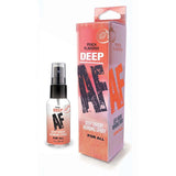 Deep AF Peach Flavored Deep Throat Numbing Spray 1 oz. - Royal Sins