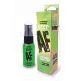 Deep AF Spearmint Flavored Deep Throat Numbing Spray 1 oz. - Royal Sins