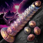 Deep Invader Tentacle Ovipositor Silicone Dildo with Eggs - Royal Sins