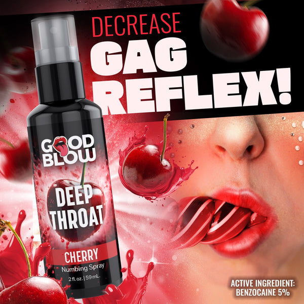 Deep Throat Cherry Numbing Spray - Royal Sins