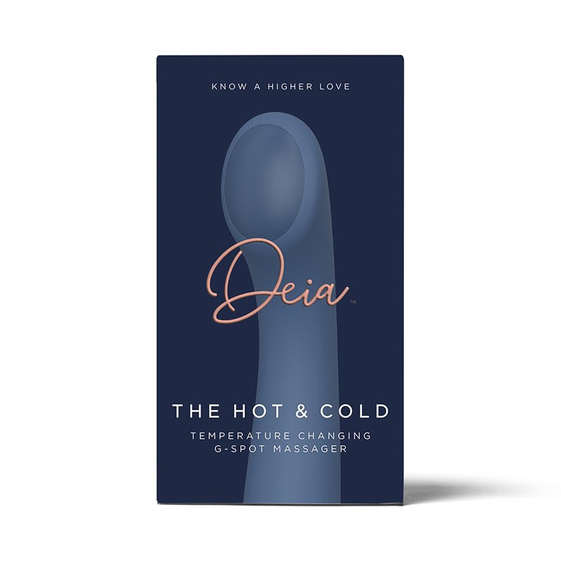Deia The Hot & Cold Temperature - Changing G - Spot Massager Silicone Blue - Royal Sins