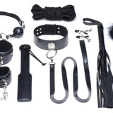 Deluxe 10 Piece Bondage Set - Royal Sins