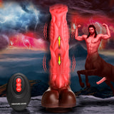 Deluxe Centaur Thrusting & Vibrating Silicone Dildo - Royal Sins