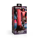 Deluxe Centaur Thrusting & Vibrating Silicone Dildo - Royal Sins