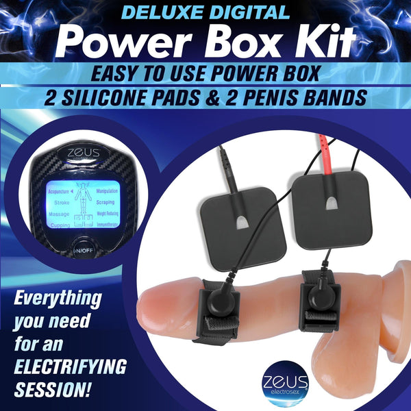 Deluxe Power E - Stim Box Kit - Royal Sins