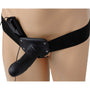 Deluxe Vibro Erection Assist Hollow Silicone Strap On - Royal Sins