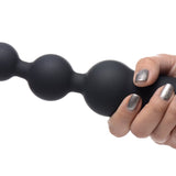 Deluxe Voodoo Beads 10X Silicone Anal Beads Vibrator - Royal Sins