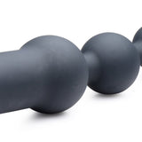 Deluxe Voodoo Beads 10X Silicone Anal Beads Vibrator - Royal Sins