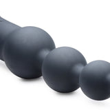 Deluxe Voodoo Beads 10X Silicone Anal Beads Vibrator - Royal Sins