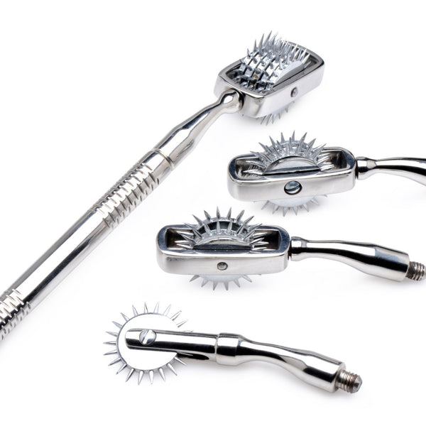 Deluxe Wartenberg Wheel Set with Travel Case - Royal Sins