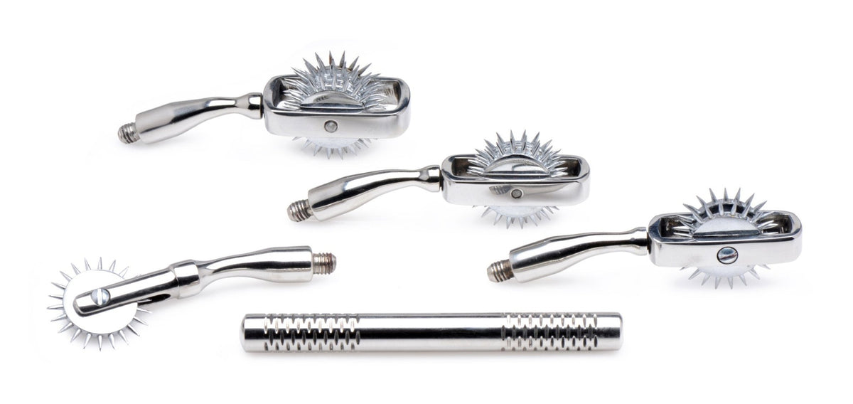 Deluxe Wartenberg Wheel Set with Travel Case - Royal Sins