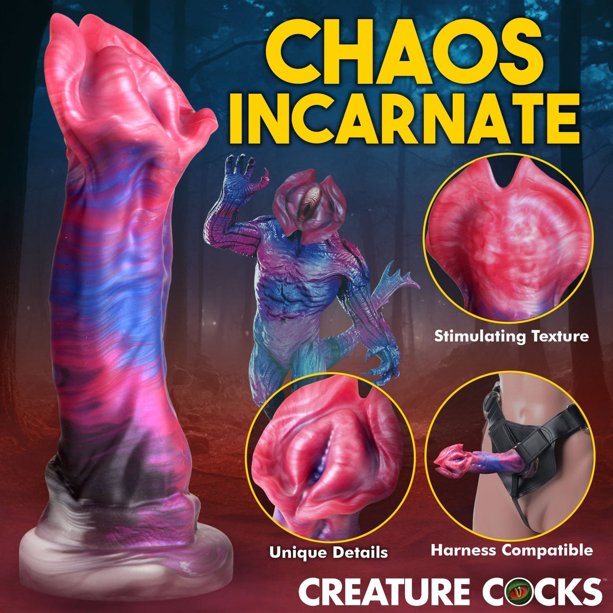 Demogorgon Silicone Dildo - Royal Sins