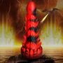 Demon Rising Scaly Dragon Silicone Dildo - Royal Sins