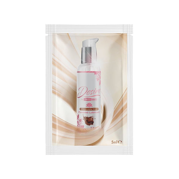 Desire Chocolate Kiss Flavored Lubricant 5 ml - Royal Sins