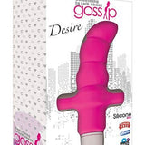 Desire Silicone Vibrating Anal Probe - Pink - Royal Sins