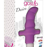 Desire Silicone Vibrating Anal Probe - Purple - Royal Sins