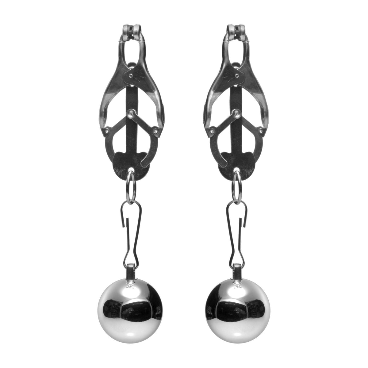 Deviant Monarch Weighted Nipple Clamps - Royal Sins