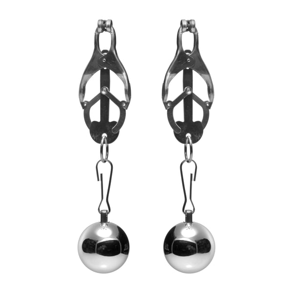 Deviant Monarch Weighted Nipple Clamps - Royal Sins