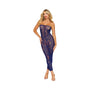DG Lace Bodystocking Gown Shrug Eclps OS - Royal Sins