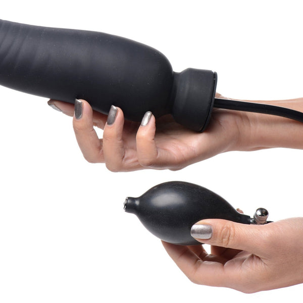 Dick - spand Inflatable Silicone Dildo - Royal Sins