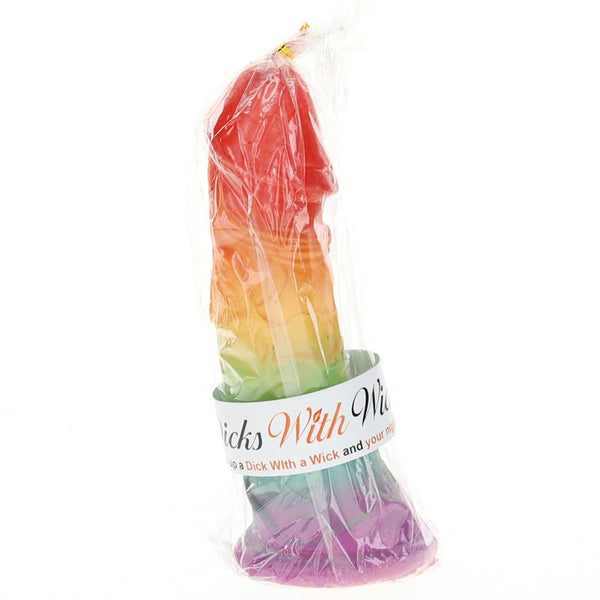 Dicks With A Wicks Rainbow Candle - Royal Sins