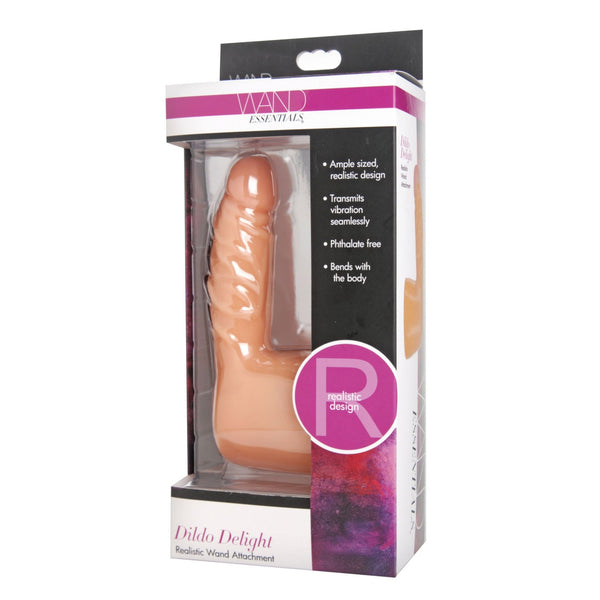 Dildo Delight Realistic Penis Wand Attachment - Royal Sins