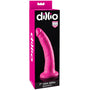 Dillio 7 in. Slim Realistic Dildo With Suction Cup Pink - Royal Sins