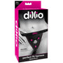 Dillio Adjustable Perfect Fit Harness Black/Pink - Royal Sins